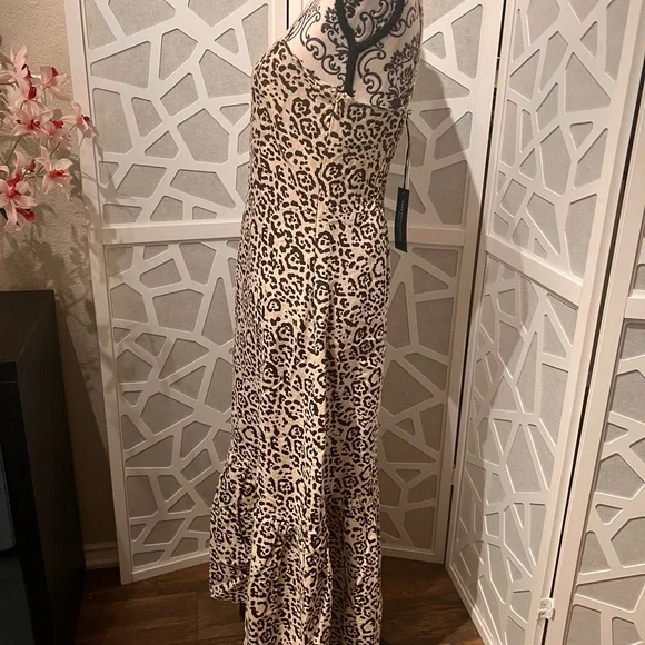Saks Fifth Ave Leopa Linen Dress - Picture 2 of 7